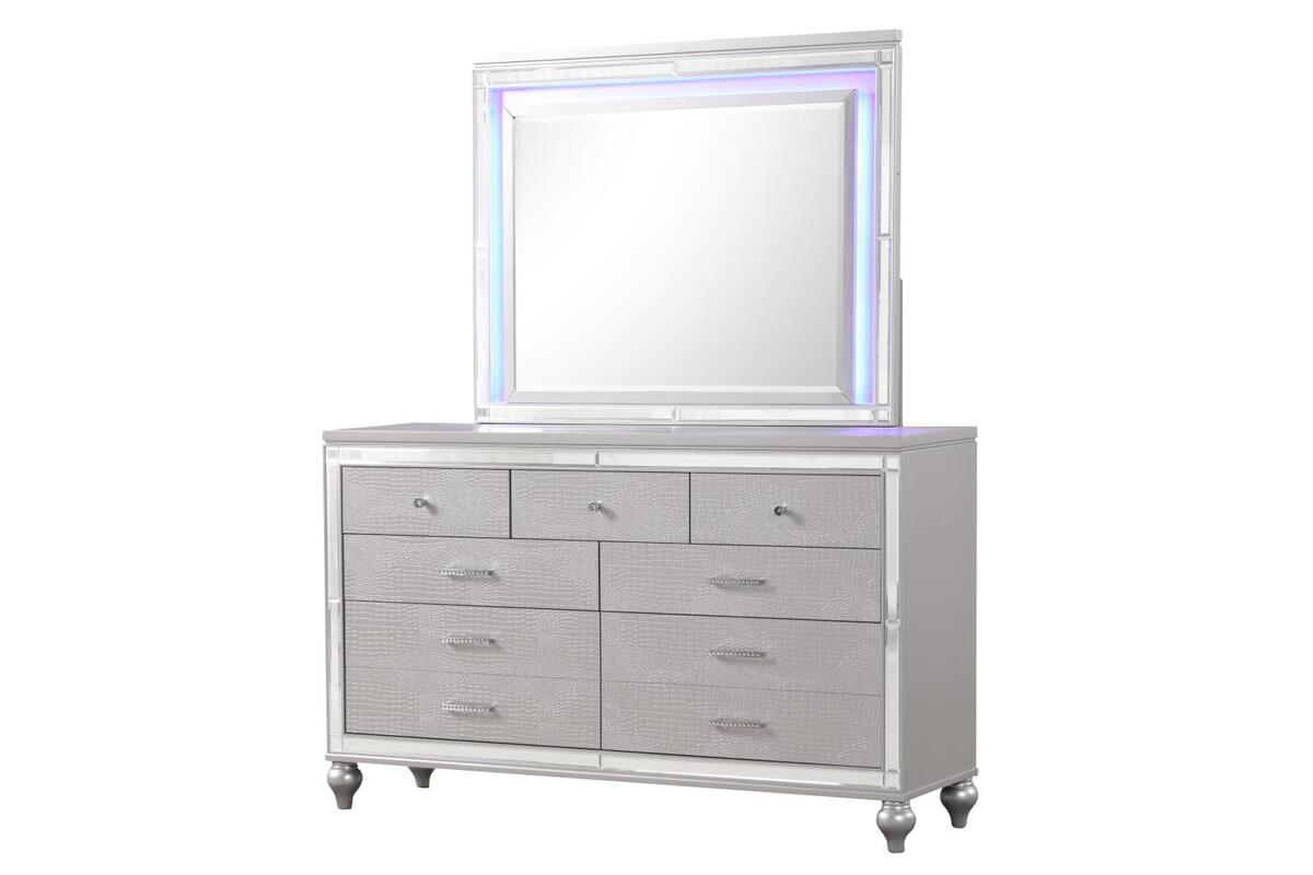 Emma Silver Dresser